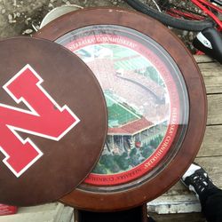 Nebraska Cornhusker’s End Table 