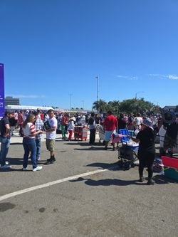 World cup standing room