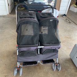 Double Pet Stroller $45