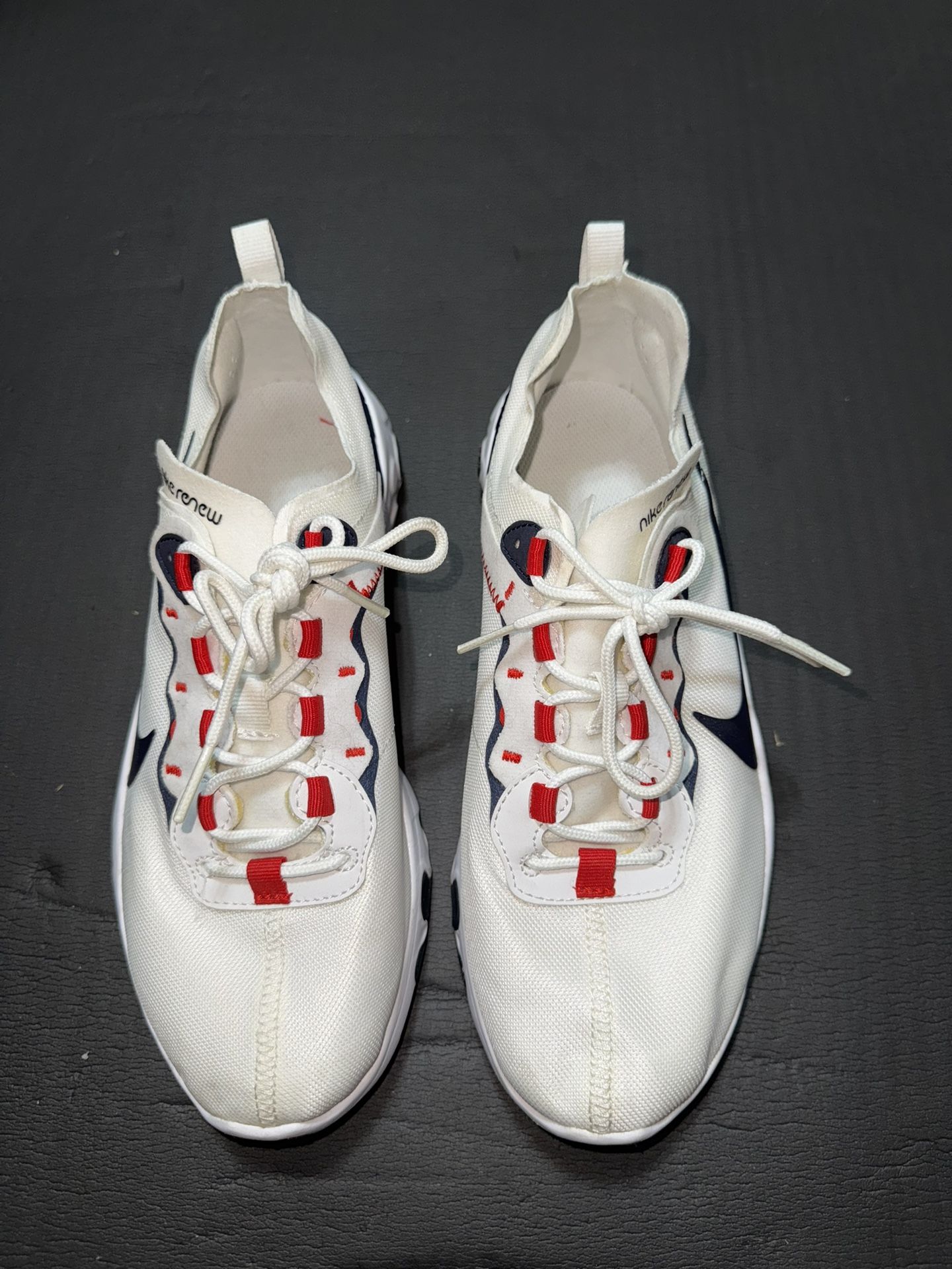 Nike Renew Size 5Y Or 6.5W CK4081-101 Colors Red White & Blue