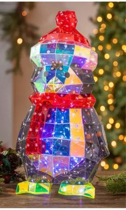 Kringle Express Regular Holographic In/Outdoor Figure w/Remote