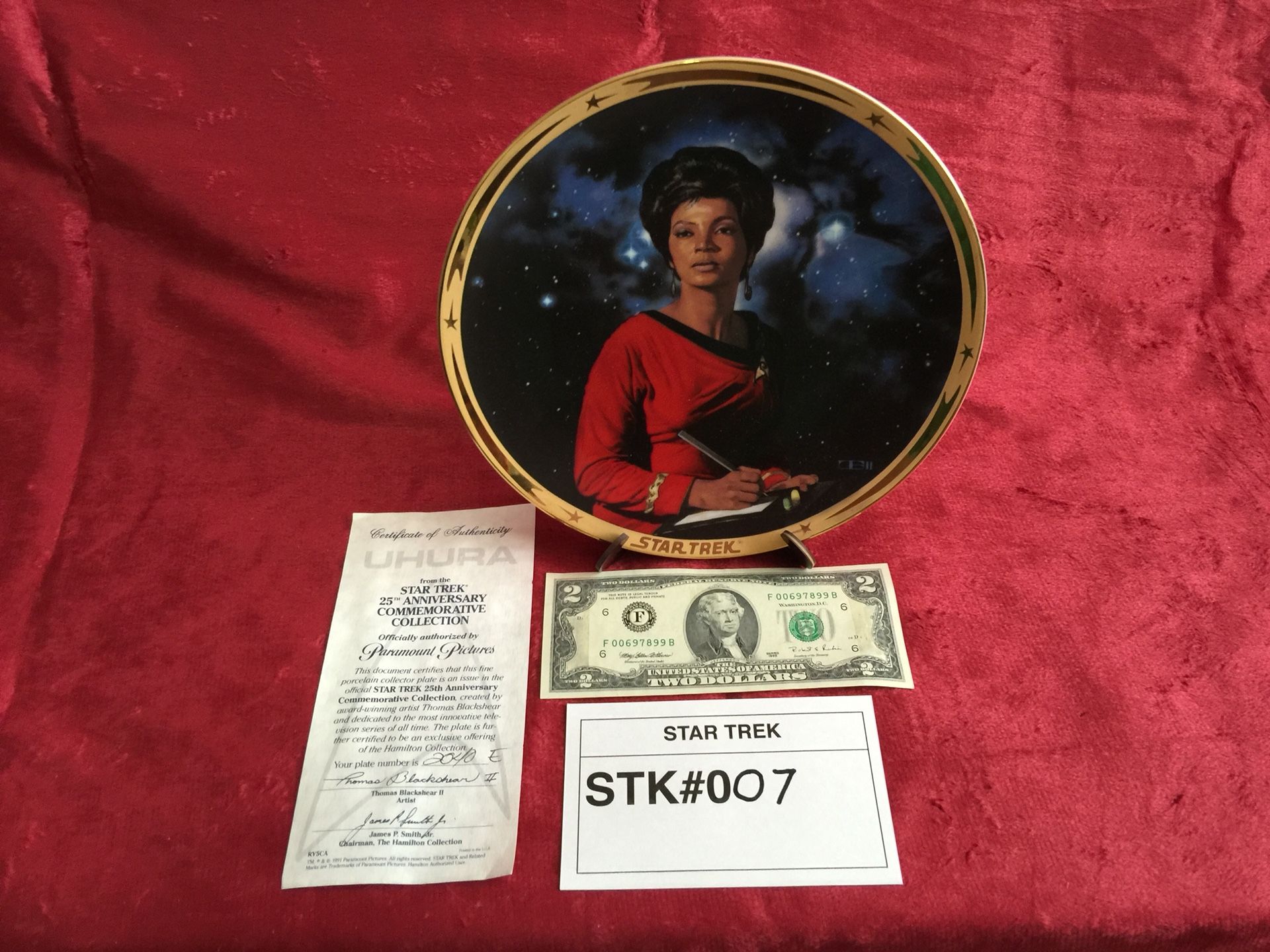 Star Trek plates