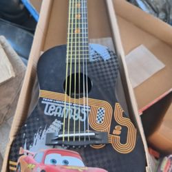 Cars Lightning McQueen Guitar 