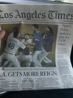 LA Times World Series edition