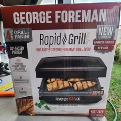 George foreman 4 serving panini grill 