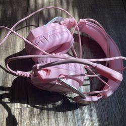 Pink Gaming Headset