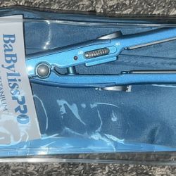 BABYLISS Pro Mini Straightening Iron With Travel Pouch (NEW)