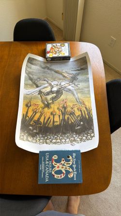 Signed Derek Hess Print