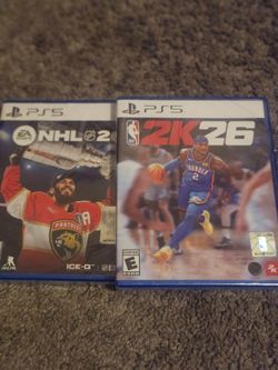 PS5 Games NBA2K26 , NHL26