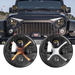 New in the box 7Inch LED Headlight for Jeep Wrangler