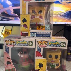 SpongeBob SquarePans Funko Pops