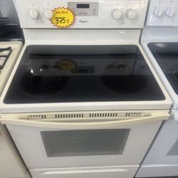 USED WHIRLPOOL ELECTRIC STOVE 
