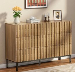 6 drawers 47.24” W double dresser