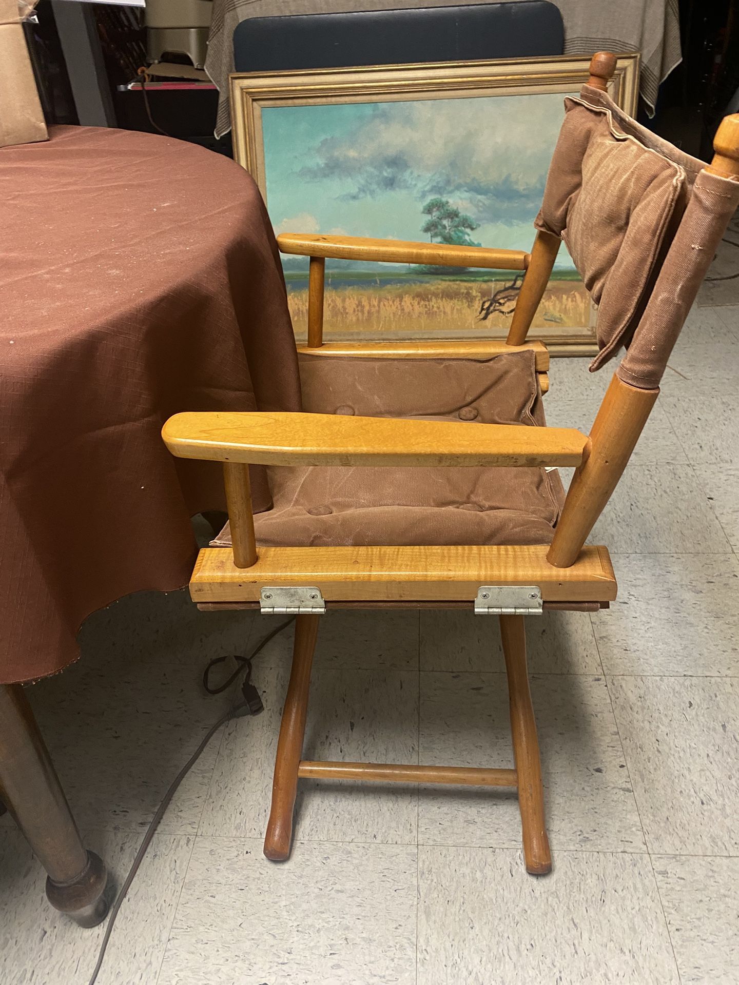 Antique Director Chair Set Of Three