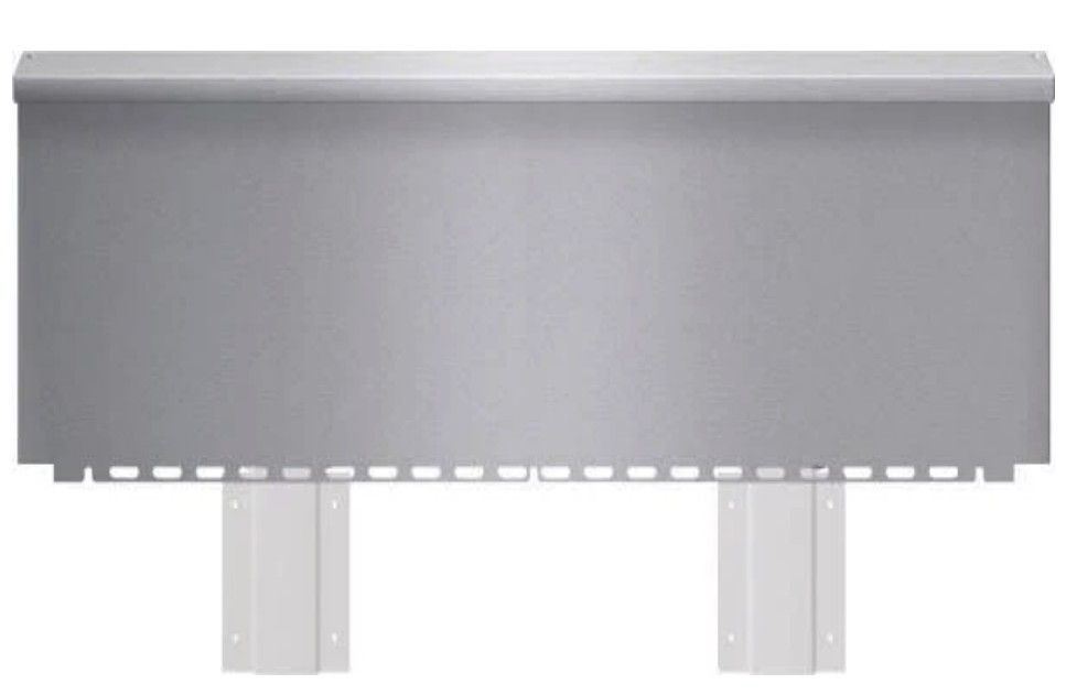 Q THERMADOR PROFESSIONAL SERIES PA36GLBC 12 INCH LOW BACK GUARD FOR 36 INCH RANGE