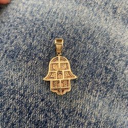 10 K Pendant Si Diamonds