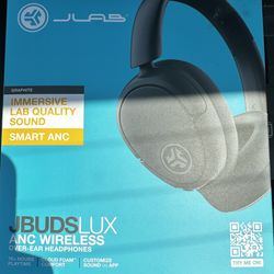JBuds Lux Smart ANC App Bluetooth USB-C Wireless Headphones Over Ear MRSP $80