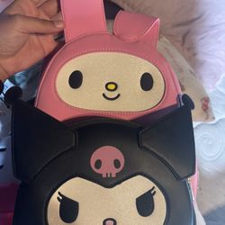 My melody/kuromi Loungefly Backpack