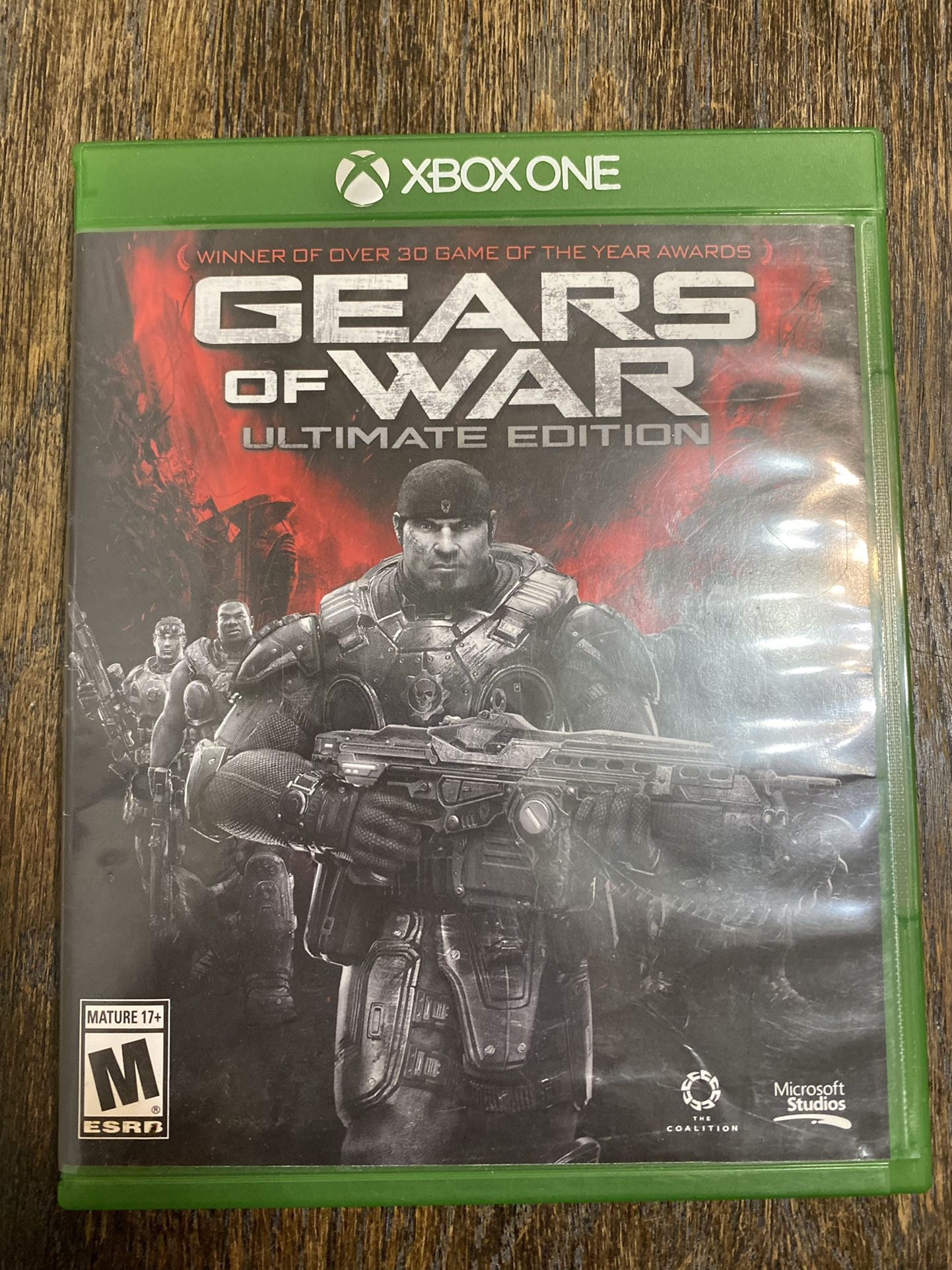 Gears of War: Ultimate Edition Xbox One, 2015 CIB With Stickers Complete in Box