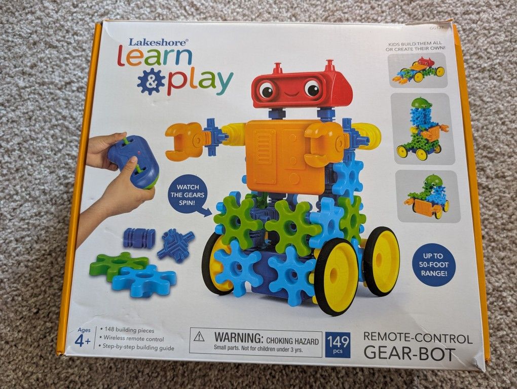 Remote Control Gear Bot, Lakeshore Learn And Play.