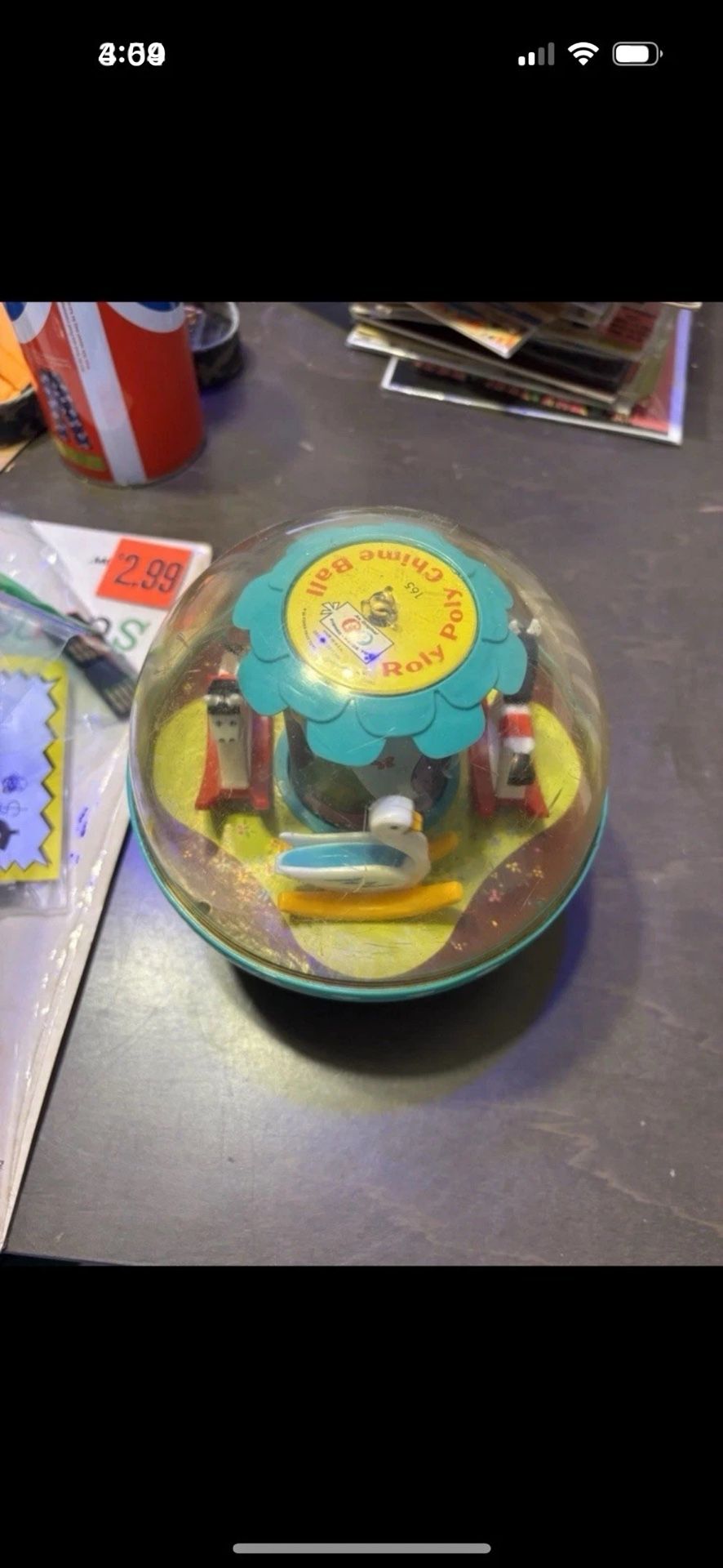 2 Fisher Price Rolly Poly Toy