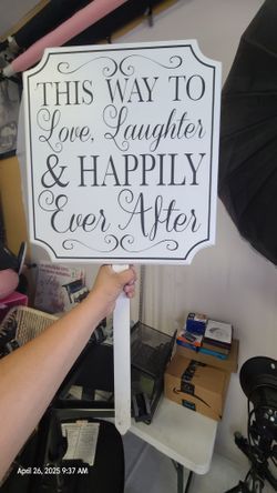 Wedding Yard Sign