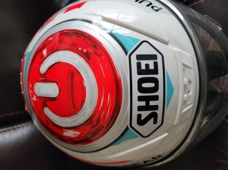 Shoei (Medium 57-58 cms) brand helmet