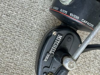 Vintage Mitchell 300S Spinning Fishing Reel High Speed - Made in France