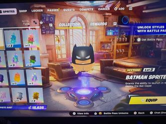 Fortnite Batman sprite