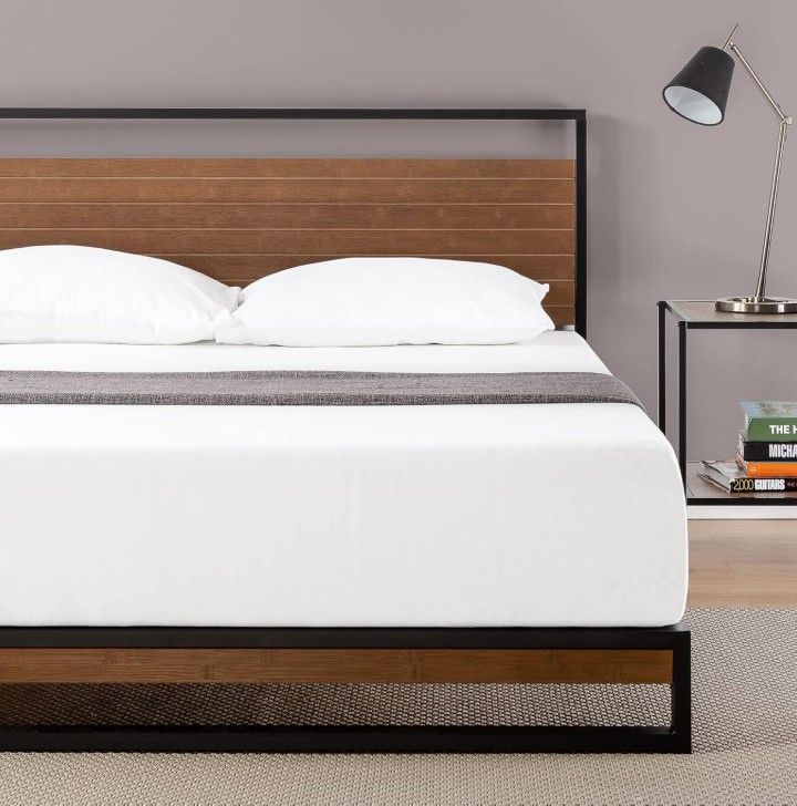 Zinus Platform Bed Frame Queen Size