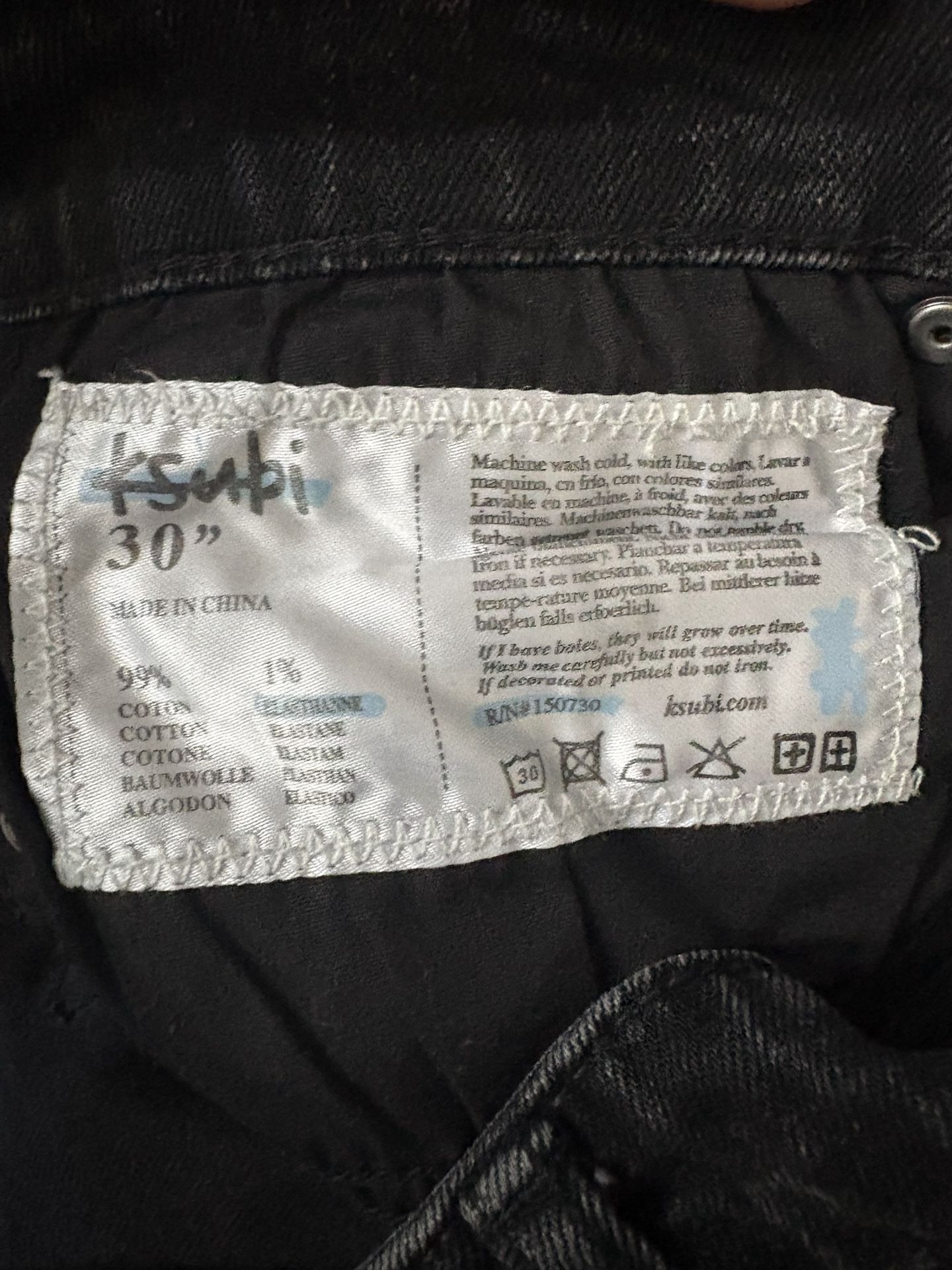 Ksubi Jeans ,Size 30