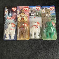 McDonald’s 1999 International Bears Beanie Babies
