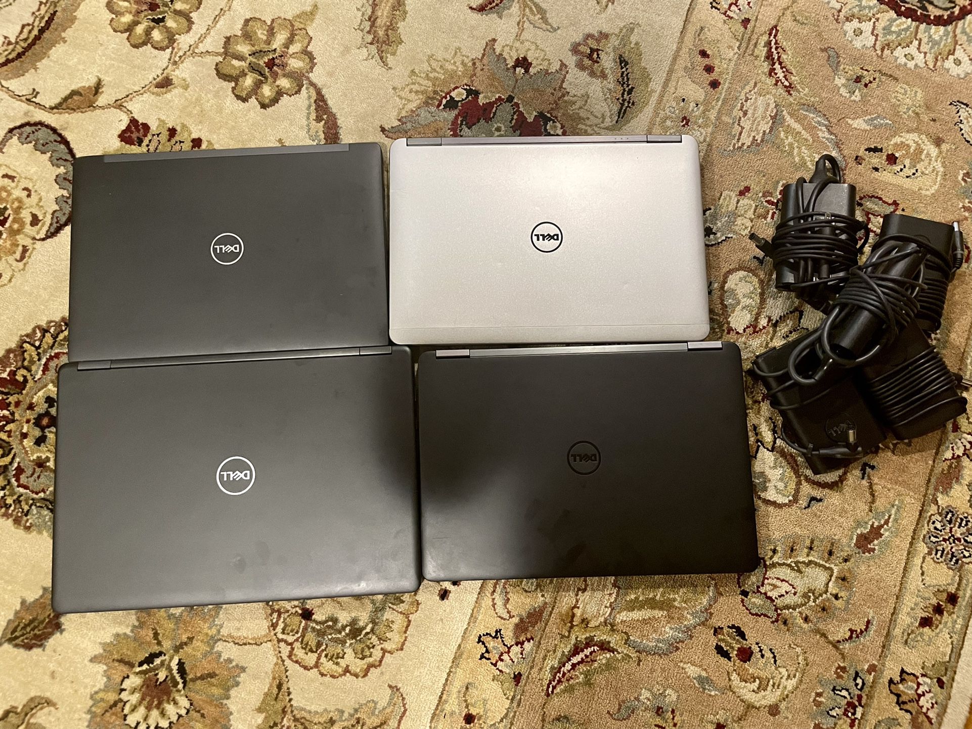 Lot of 4 Dell Laptops - All In Great Working condition