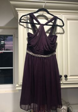 Purple dress