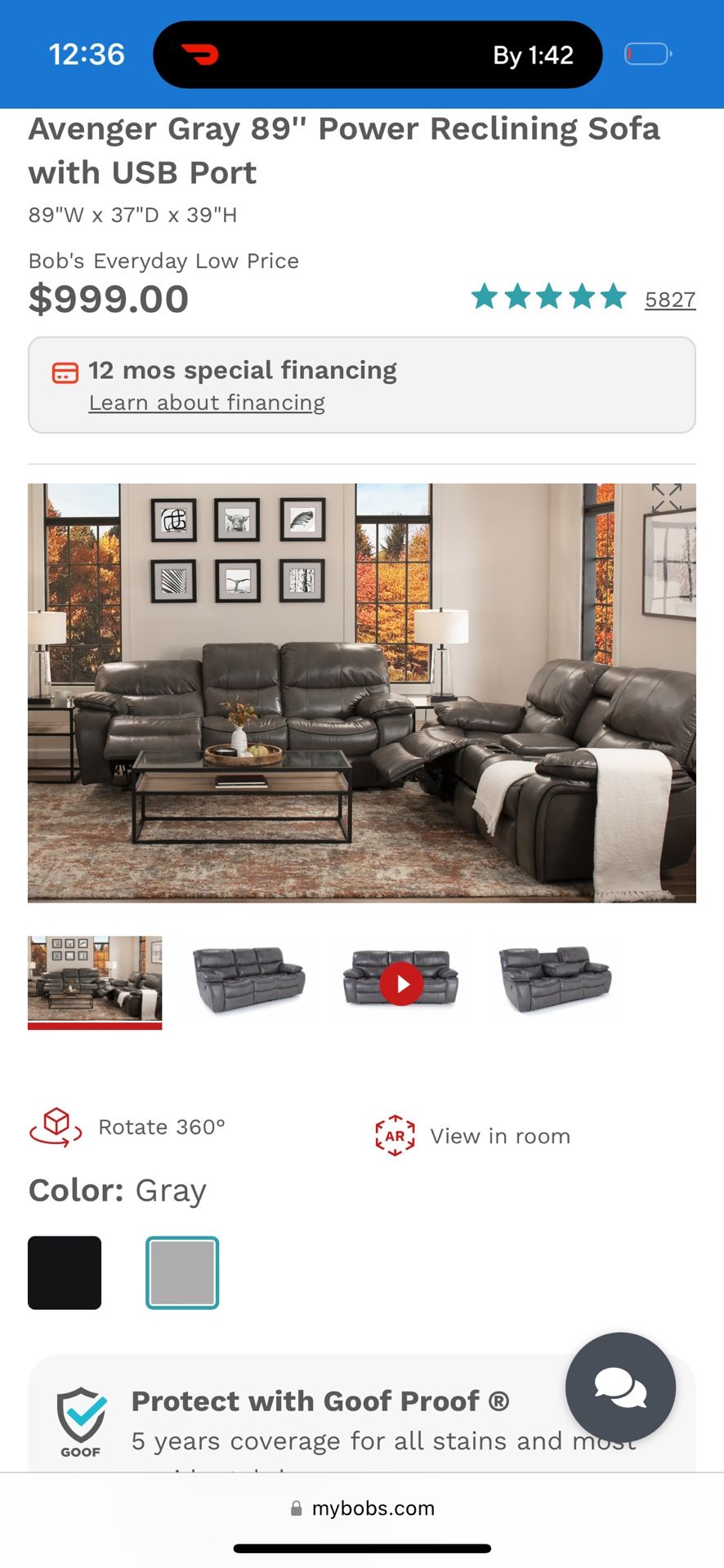 Leather Couches