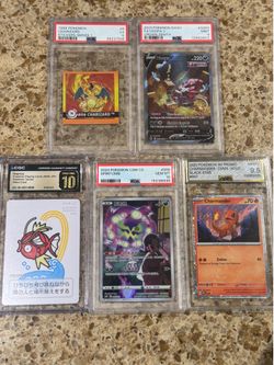 Pokemon slabs $100 for the lot