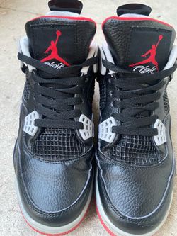 Air Jordan 4 Retro "Bred 2019" - Size 7 M or 8.5 W