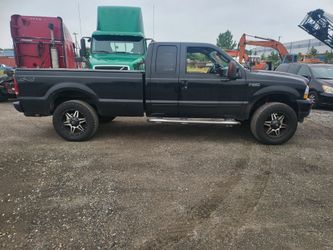Used Ford f250 Super Duty 8 foot Black