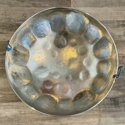 Steelpan Drum - High Gloss Chrome - w/ Carrying Bag