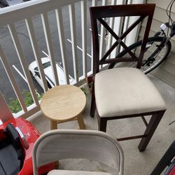 Chairs And Stool