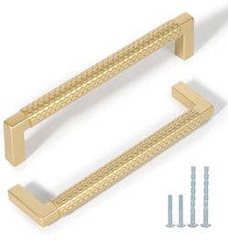 10 Pack Gold Cabinet Handles