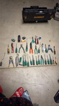General Electric hand tools and assorted