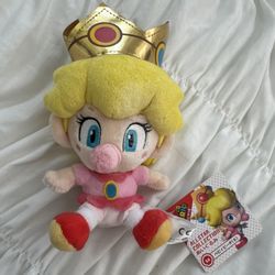 Baby Princess Peach Plushie
