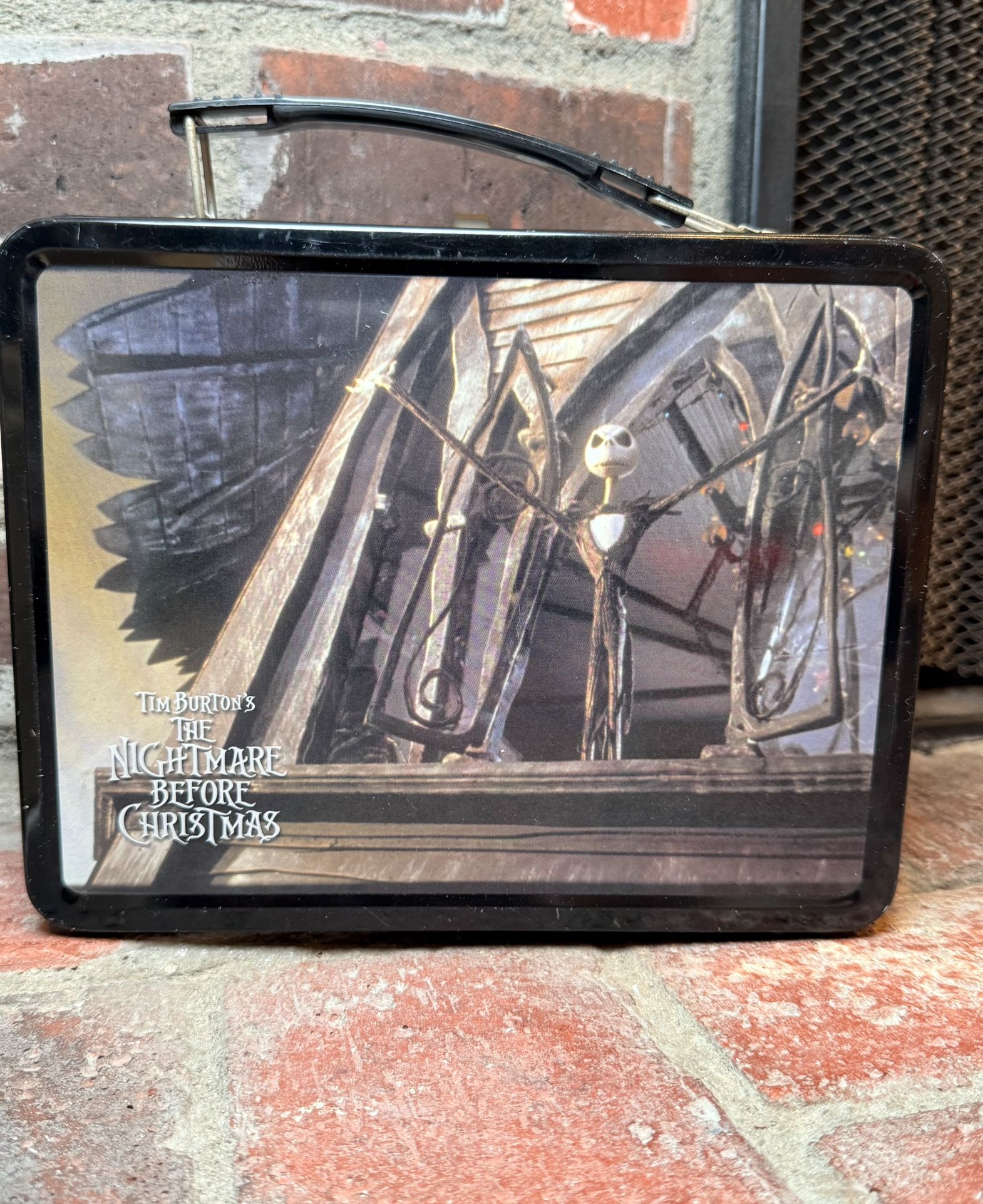 THE NIGHTMARE BEFORE CHRISTMAS Metal Lunchbox NECA with Thermo.