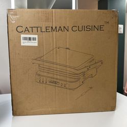Cattleman Cuisine Electric Indoor Grill – Nuevo en caja – Parrilla eléctrica