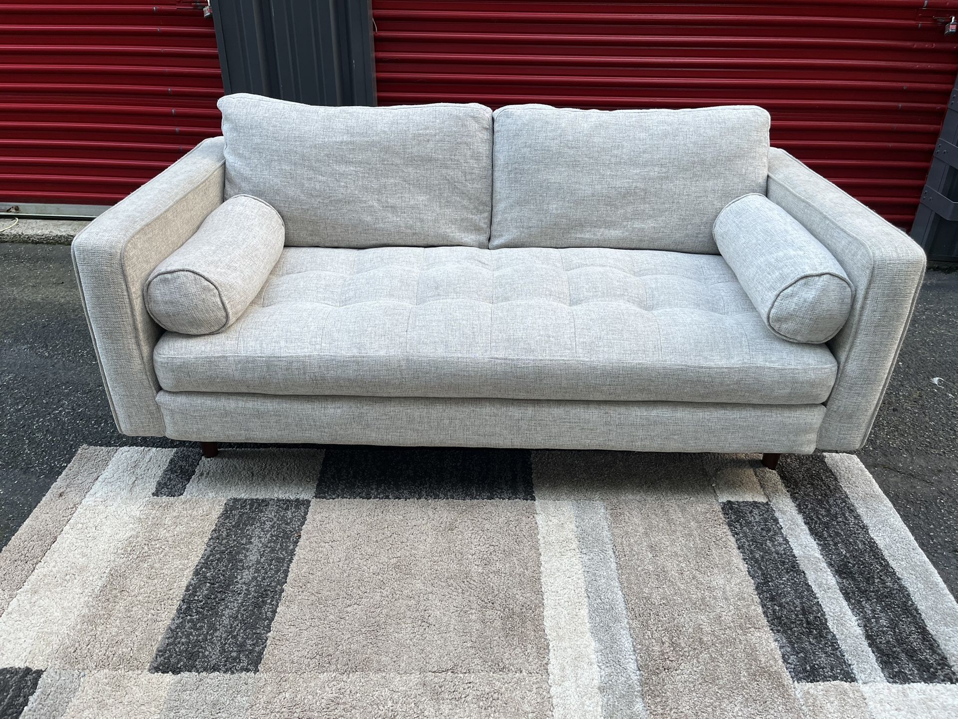 Sofa!! Article Sofa!! Delivery Available 🚚!! Dimensions: 73” Length x 28” Height x 38” Depth