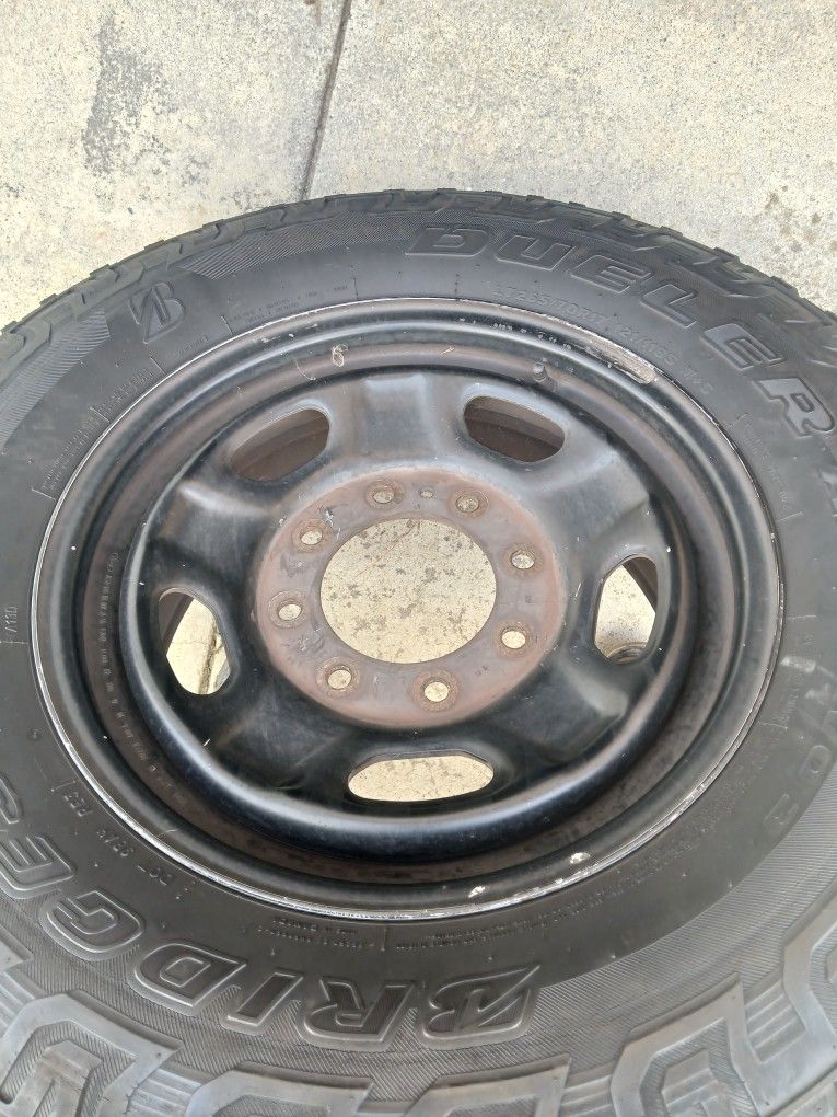 Stock F250 Wheels And Tires