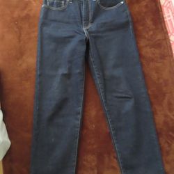 Levis Made & Crafted The Column Womens Jeans Japanese Denim 28/27 Dark $198