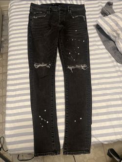 Purple Jeans Black P001 Size 31