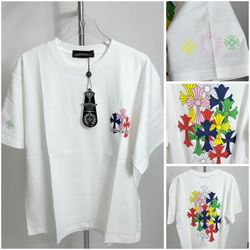 Chrome Hearts Multi Color Cross T-Shirt